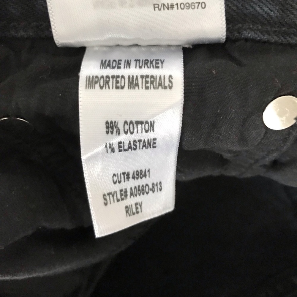 Agolde High Rise Riley Straight Crop Jeans Parish - Picture 5 of 5